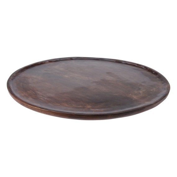 Тарелка KOOPMAN A54413140 MANGO WOOD 38CM (121453)