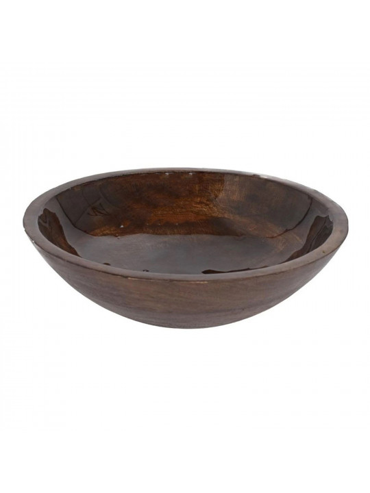 Bowl KOOPMAN A54413170 BOWL MANGO WOOD 235X235X70MM (122597)