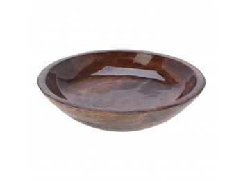 Тара KOOPMAN A54413180 BOWL MANGO WOOD 30X30X6.8CM (122788)