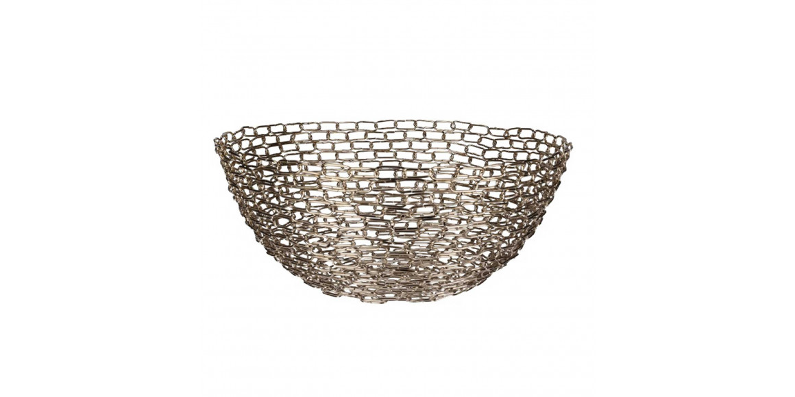 Fruit basket KOOPMAN A93000520 METAL GOLD (188753)