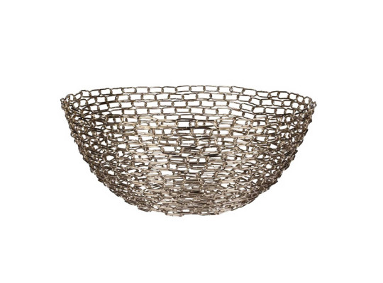 Fruit basket KOOPMAN A93000520 METAL GOLD (188753)