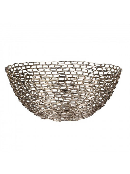 Fruit basket KOOPMAN A93000520 METAL GOLD (188753)