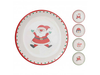 Ափսե KOOPMAN AZD503160 PLATE CHRISTMAS 204MM 4ASS (072229)