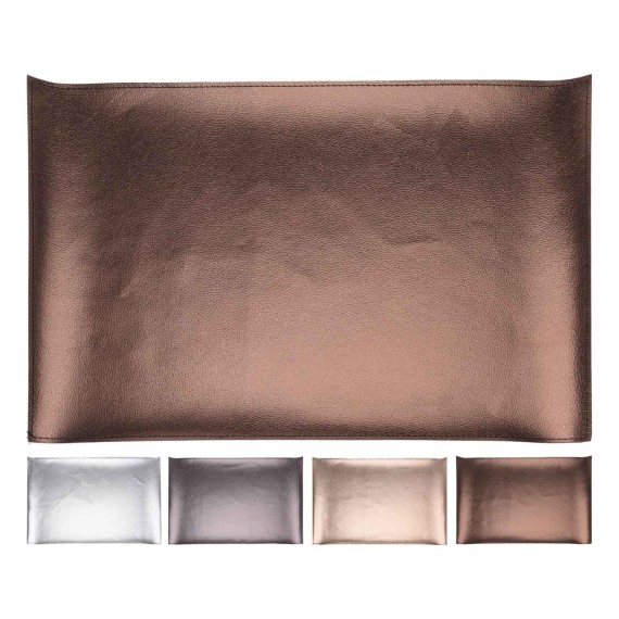 Сервировочная салфетка KOOPMAN B04221280 PLACEMAT PV LEATHER LOOK 4ASS (084024)