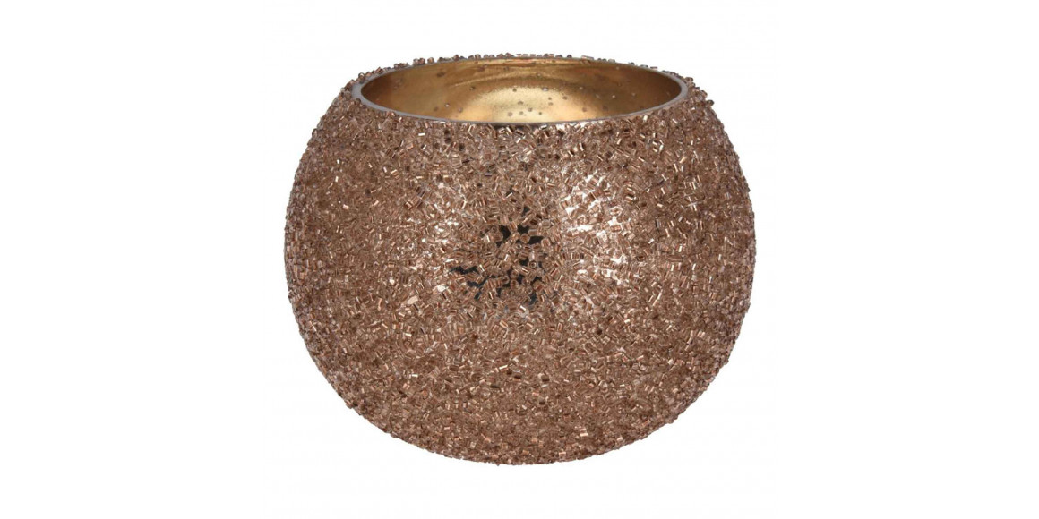 Подсвечник KOOPMAN BEADED VOTIVE COPPER (134545) (A68121320)