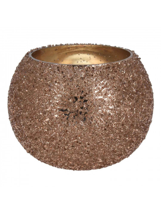 Подсвечник KOOPMAN BEADED VOTIVE COPPER (134545) (A68121320)