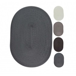 Table runner KOOPMAN C37888840 PLACEMAT OVAL PP 5ASS CLR (365584)