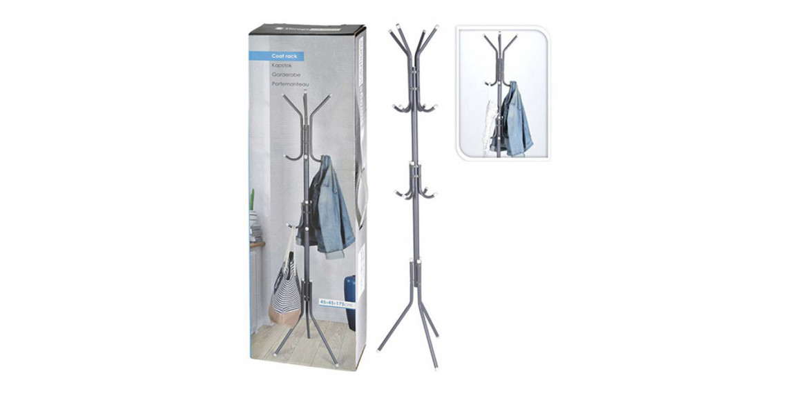 Hanger KOOPMAN C80652310 COAT RACK METAL H170CM 3ASS CL (902383)