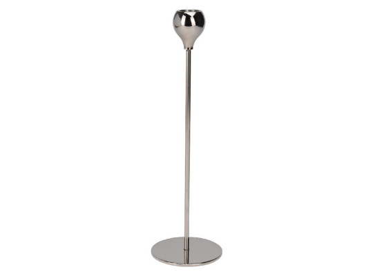 Մոմակալ KOOPMAN CANDLE HOLDER 30CM SILVER (200530) (A98810540)