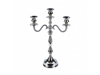 Подсвечник KOOPMAN CANDLE HOLDER 39CM SILVER (322556) (A06931770)