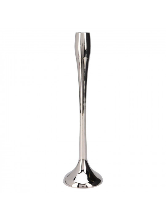 Candlestick KOOPMAN CANDLE HOLDER 85X310MM SILVER (245456) (A98810580)