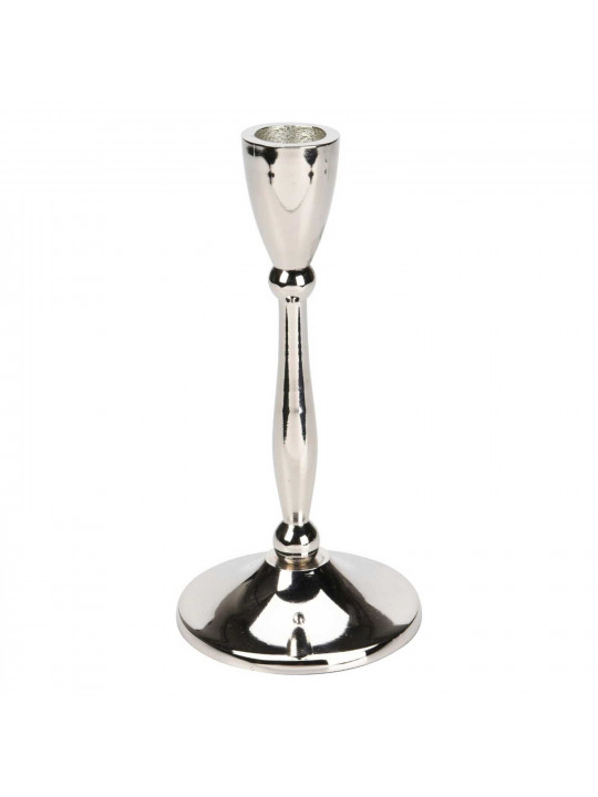 Candlestick KOOPMAN CANDLE HOLDER 8X17CM SILVER (655941) (A98806520)