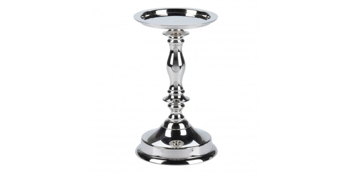 Candlestick KOOPMAN CANDLE HOLDER SILVER 215MM (322495) (A06931750)