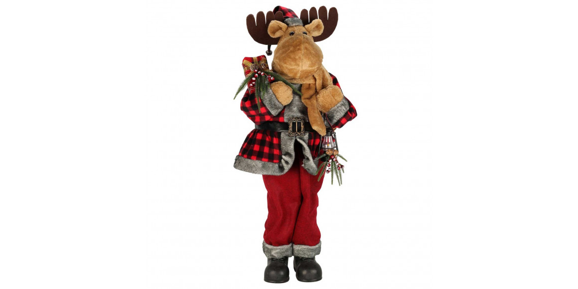 N/y decorate objects KOOPMAN DANCING MOOSE WITH MUSIC 95CM (784825) (ASK002970)