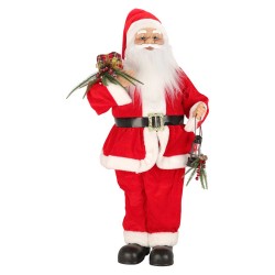 Ամանորյա դեկորատիվ առարկաներ KOOPMAN DANCING SANTA WITH MUSIC 95CM (784658) (ASK002950)