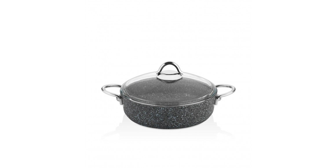 Կաթսաներ FALEZ PDR1010 PEDRA GREY LINE S.S HANDLE SAUCEPAN IND.22CM 