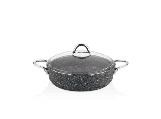 Կաթսաներ FALEZ PDR1010 PEDRA GREY LINE S.S HANDLE SAUCEPAN IND.22CM 