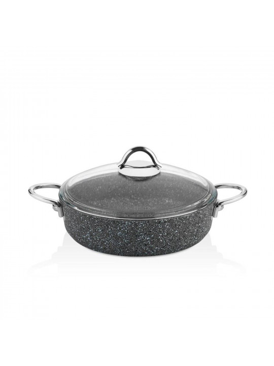 Կաթսաներ FALEZ PDR1010 PEDRA GREY LINE S.S HANDLE SAUCEPAN IND.22CM 