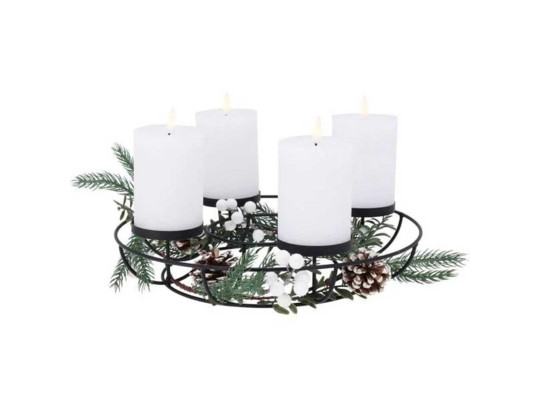 N/y decorate objects KOOPMAN HOLDER WITH 4 LED CANDLES (111225) (MC5801030)