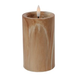 Свеча KOOPMAN LED CANDLE 75X125MM BROWN (771467) (AX5435920)
