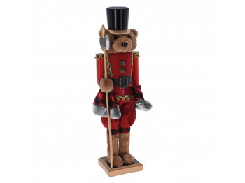 Ամանորյա դեկորատիվ առարկաներ KOOPMAN NUTCRACKER 60CM BEAR (342469) (ASK001770)