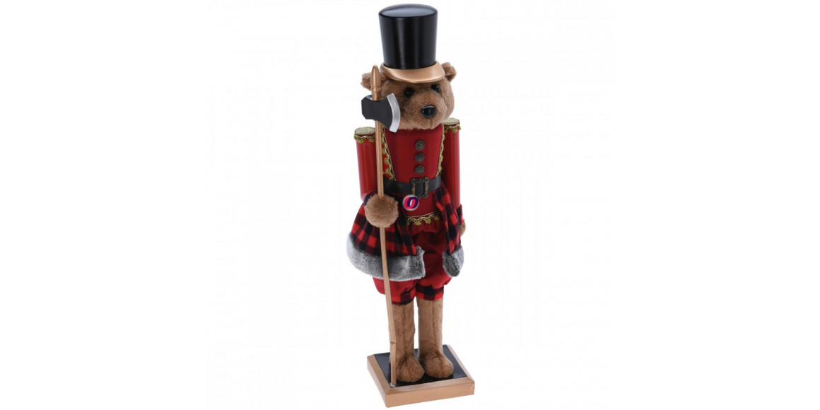 Новогодные декоративные аксессуары KOOPMAN NUTCRACKER 75CM BEAR (342612) (ASK001870)