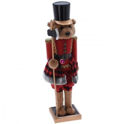 Ամանորյա դեկորատիվ առարկաներ KOOPMAN NUTCRACKER 75CM BEAR (342612) (ASK001870)