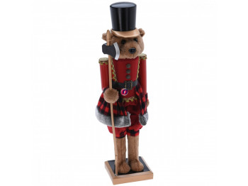 Ամանորյա դեկորատիվ առարկաներ KOOPMAN NUTCRACKER 75CM BEAR (342612) (ASK001870)