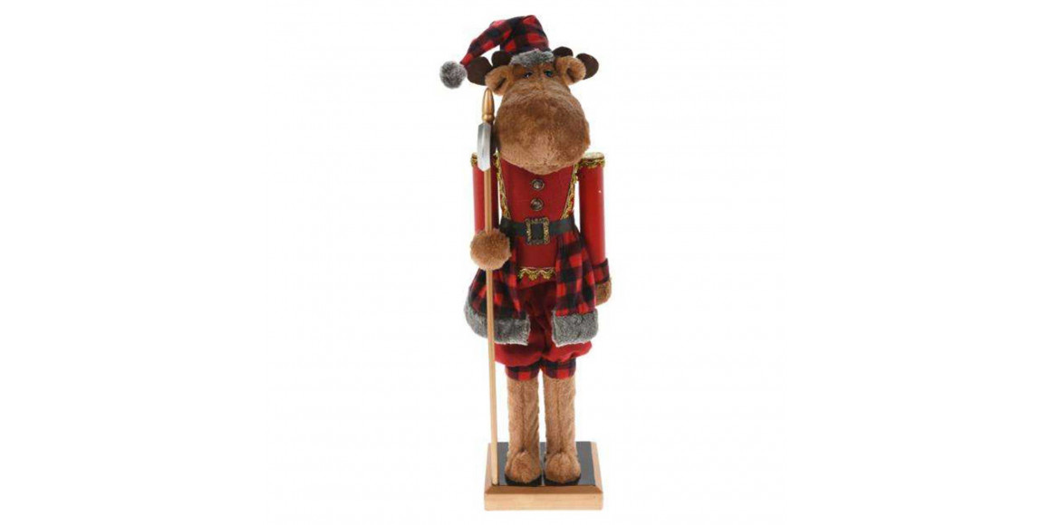 Ամանորյա դեկորատիվ առարկաներ KOOPMAN NUTCRACKER 82CM REINDEER (389723) (ASK001880)