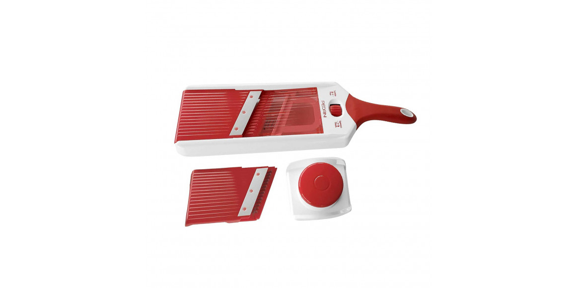 Тёрки/овощечистка PEDRINI 04GD133 ADJUSTABLE EASY SLICER MANDOLINA 2 BLADES 