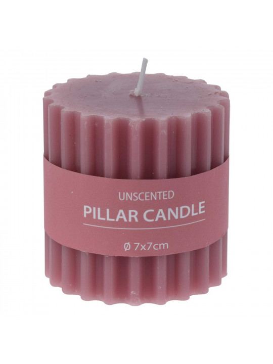 Candle KOOPMAN PILLAR CANDLE 70MM 4ASS (161183) (ACC360200)