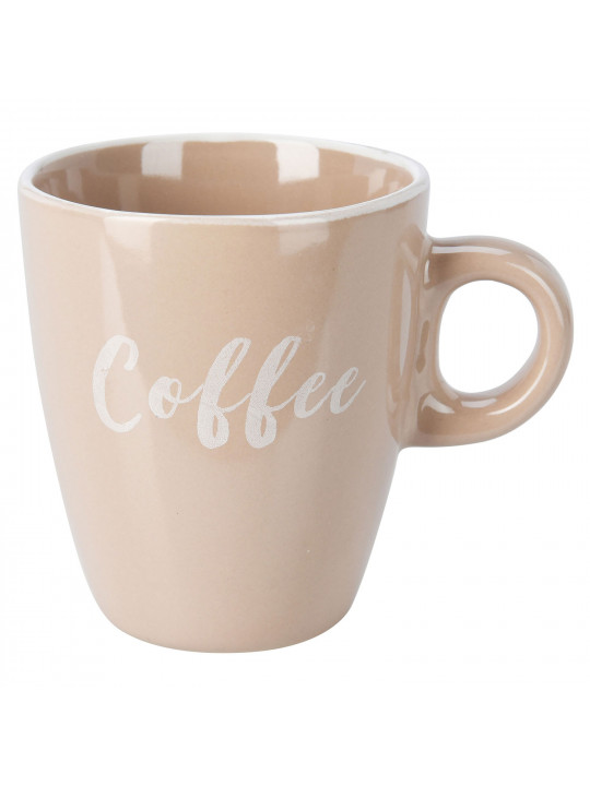 Բաժակ KOOPMAN Q99000130 MUG STONEWARE 220ML 4ASS CLRS (215763)