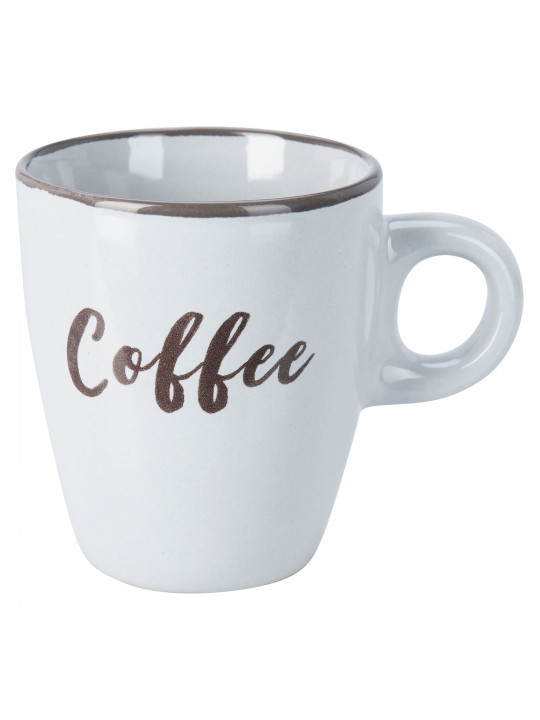 Բաժակ KOOPMAN Q99000130 MUG STONEWARE 220ML 4ASS CLRS (215763)