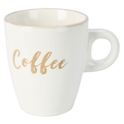 Cups set KOOPMAN Q99000330 MUG STONEWARE 220ML 4ASS CLRS (483544)