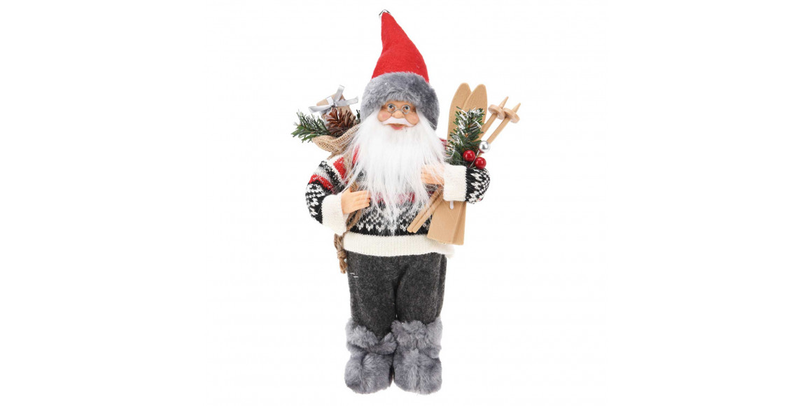 N/y decorate objects KOOPMAN SANTA STANDING 30CM (199186) (ATK000080)