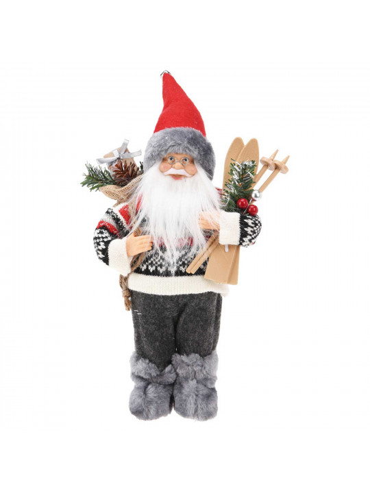 N/y decorate objects KOOPMAN SANTA STANDING 30CM (199186) (ATK000080)