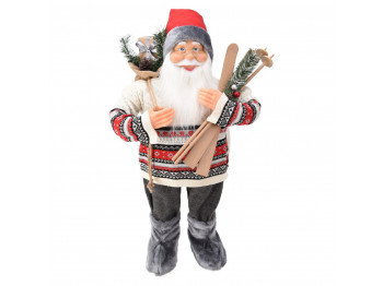 Новогодные декоративные аксессуары KOOPMAN SANTA STANDING 80CM (199223) (ATK000100)