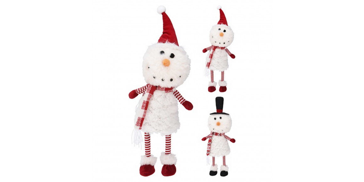 Новогодные декоративные аксессуары KOOPMAN SNOWMAN WITH HAT 72CM (089104) (CAA938030)