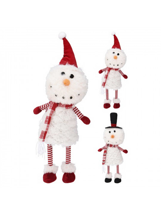 N/y decorate objects KOOPMAN SNOWMAN WITH HAT 72CM (089104) (CAA938030)