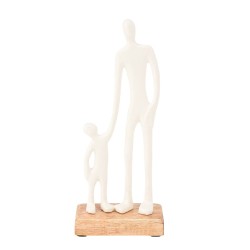 Decorate objects KOOPMAN STATUE MAN AND CHILD 24CM (F7) (132190) (A68120590)