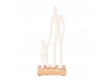 Decorate objects KOOPMAN STATUE MAN AND CHILD 24CM (F7) (132190) (A68120590)