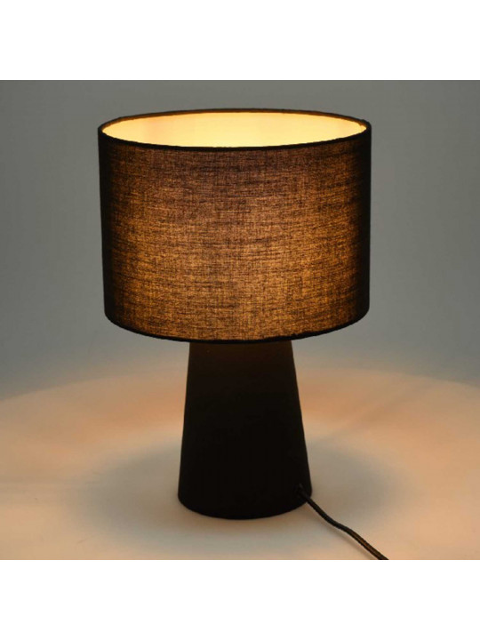 Lampshade KOOPMAN TABLE LAMP 23X34CM BLACK (094658) (HZ1601170)