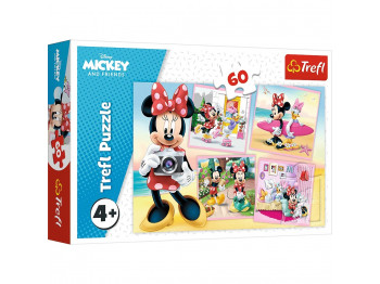 Գլուխկոտրուկ եվ խճանկար TREFL TR60-CMB 60 17360 DISNEY MINNIE 