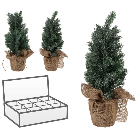 Новогодные декоративные аксессуары KOOPMAN XMAS TREE BURLAP POT 45CM 2ASS (199308) (317910230)
