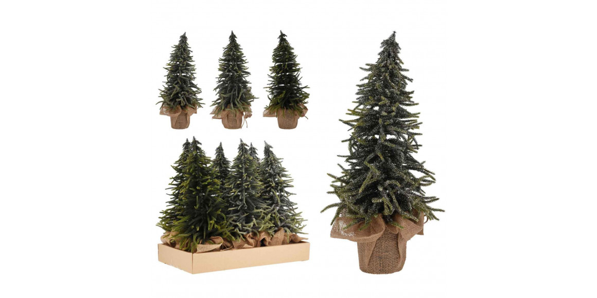 N/y decorate objects KOOPMAN XMAS TREE IN POT 58CM 3ASS (201438) (317910520)