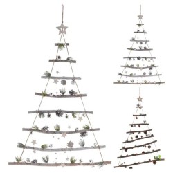 N/y decorate objects KOOPMAN XMAS TREE LADDER 100CM 2ASS (193309) (YZB001260)