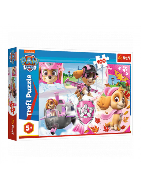 Пазл и мозайка TREFL TR100-CMB 100 16368 SKYE IN ACTION / PAW PATROL 