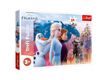 Գլուխկոտրուկ եվ խճանկար TREFL TR-24MX 24 MAXI 14298 MAGICAL JOURNEY DISNEY FROZEN 2 