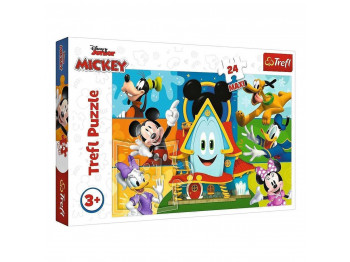 Գլուխկոտրուկ եվ խճանկար TREFL TR-24MX 24 MAXI 14351 MICKEY MOUSE AND FRIENDS 