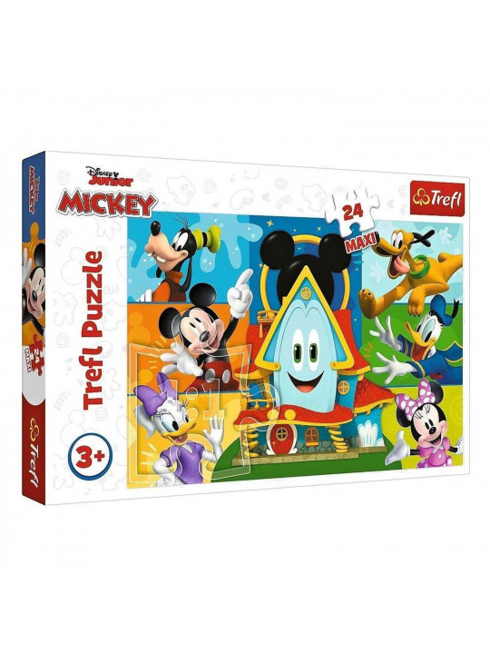 Գլուխկոտրուկ եվ խճանկար TREFL TR-24MX 24 MAXI 14351 MICKEY MOUSE AND FRIENDS 